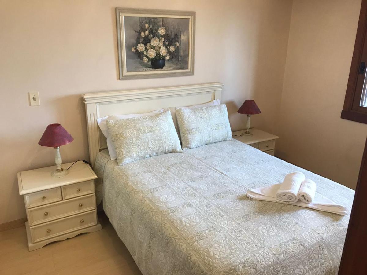 Flat Gramado Centro - Proximo Da Rua Cobertaアパートメント エクステリア 写真